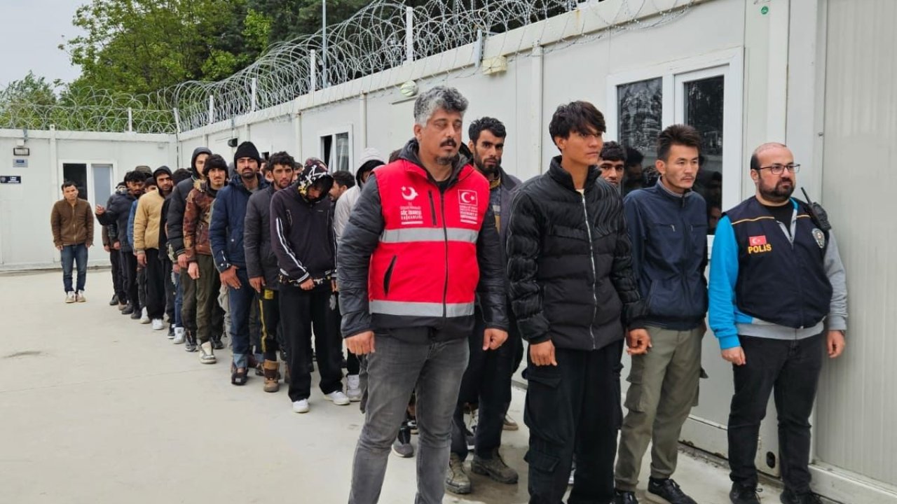 TIR'da 46 kaçak göçmen yakalandı