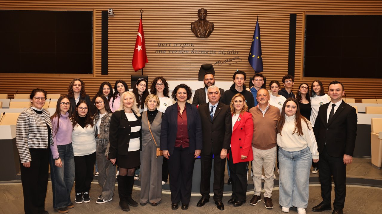 Türk ve İtalyan öğrenciler Nilüfer’de iklim için buluştu