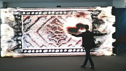 'Anadolu Motifleri' dijital sanat sergisi HOMETEX’te yoğun ilgi gördü