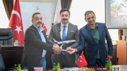 Avrupa'dan gelen heyet, Yenişehir Havalimanı'nda incelemelerde bulundu