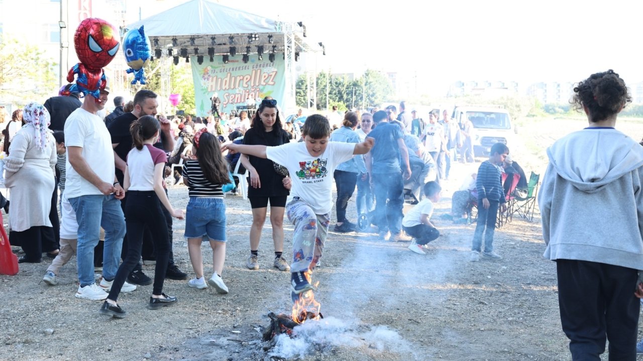 Baharın gelişi Hıdırellez Şenliği ile kutlandı