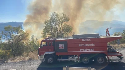 Bursa İtfaiyesi’nden mart ve nisan aylarında 2 bin 862 olaya müdahale