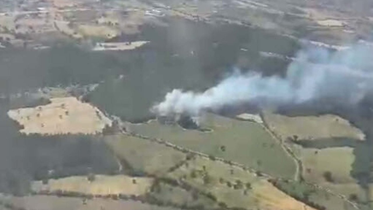 Çanakkale'deki orman yangını 2 saatte söndürüldü