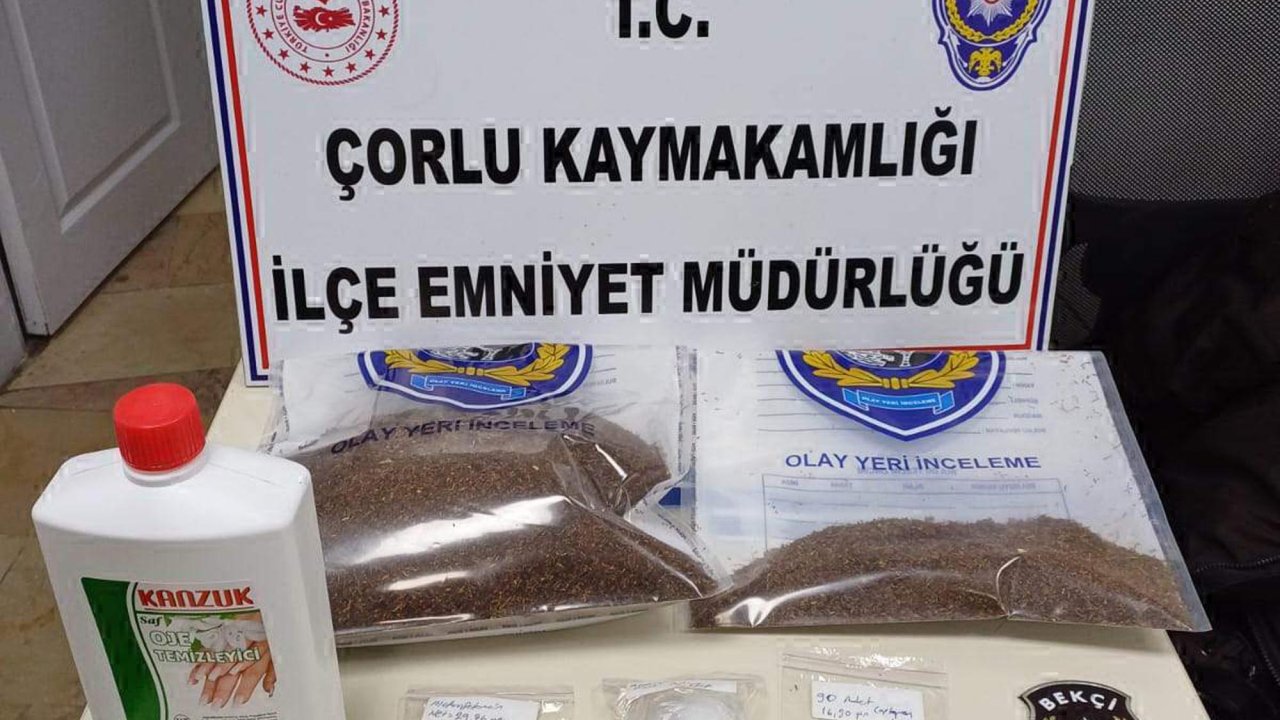 Çantasında uyuşturucu ve hassas terazi bulunan şüpheli tutuklandı