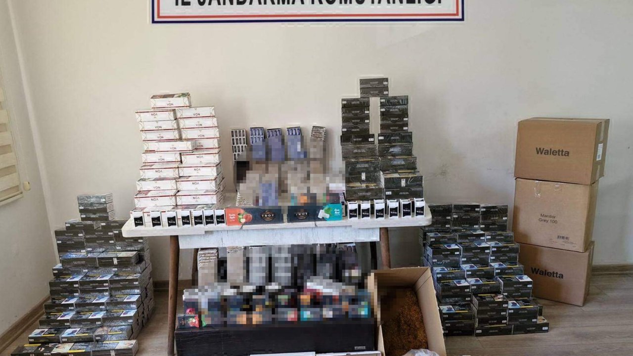 Çerkezköy'de 120 bin makaron ele geçirildi