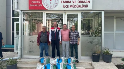 Edirne’de 73 üreticiye yüzde 75 hibeli kuru fasulye tohumu verildi