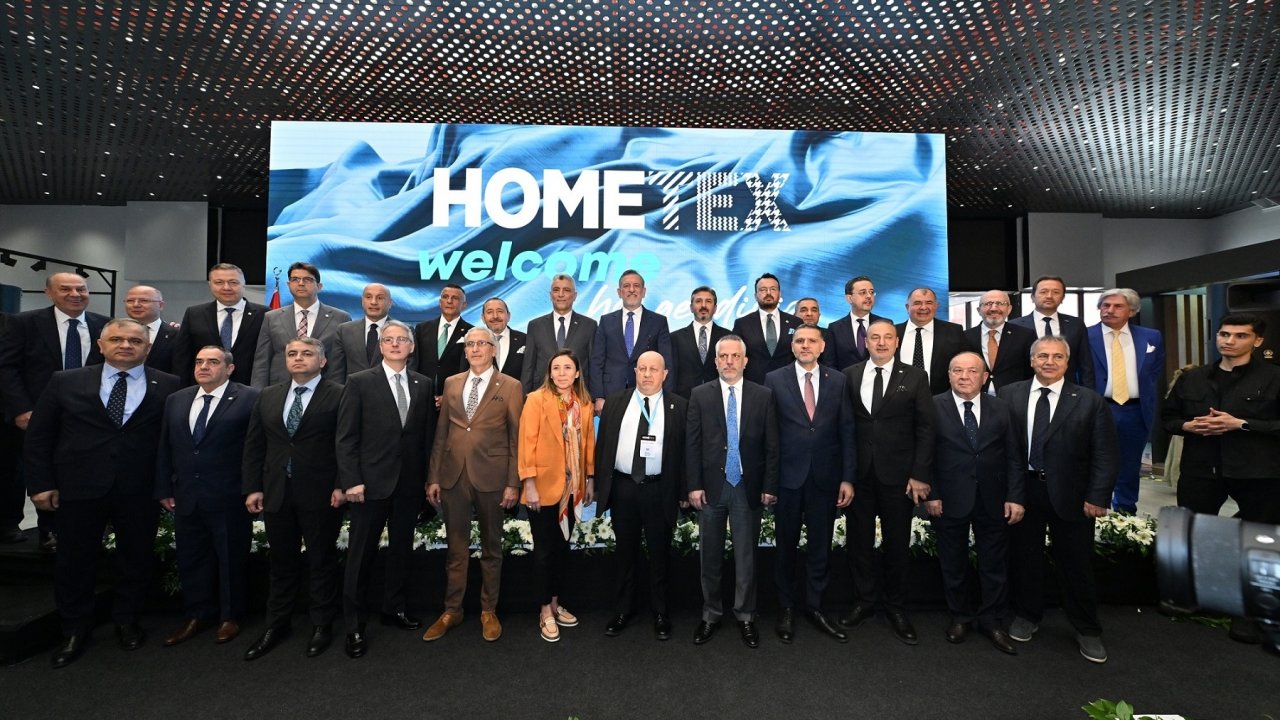Ev tekstili Fuarı HOMETEX kapılarını açtı