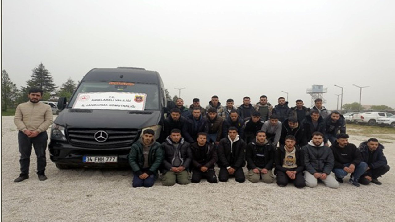 Kırklareli'de 188 kaçak göçmen yakalandı