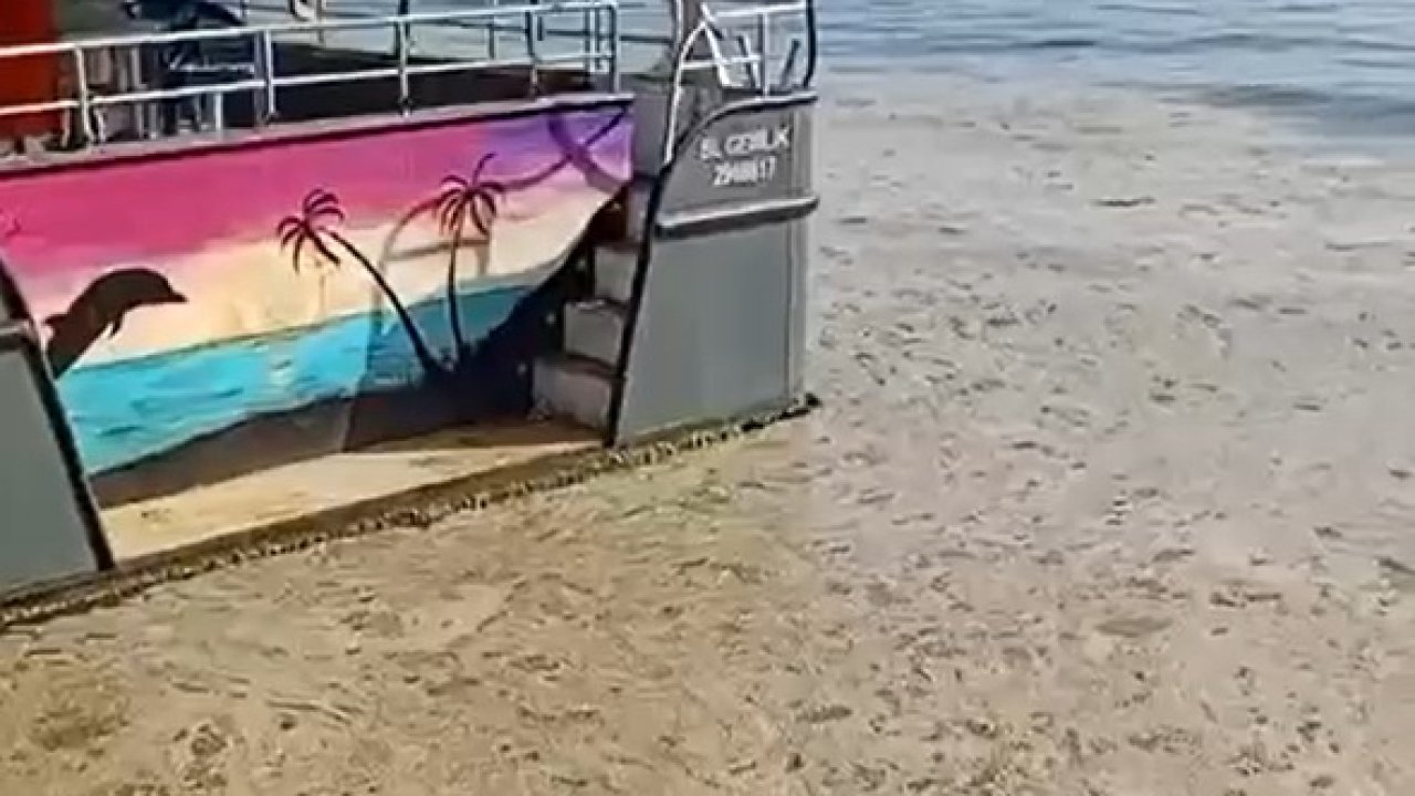 Marmara’nın turistik körfezi müsilajla kaplandı