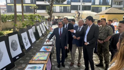 Pamokova'da mesleki tanıtım sergisi açıldı