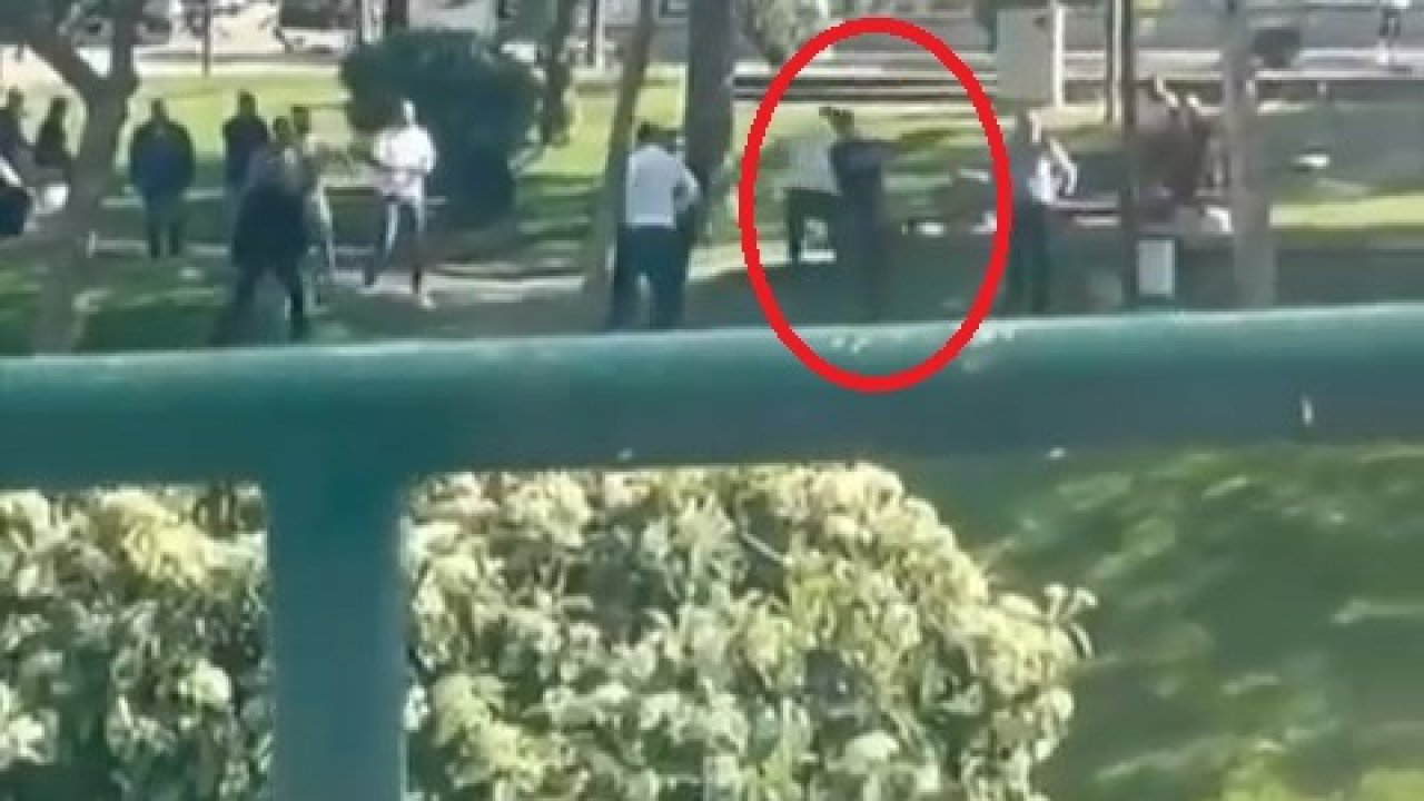 Silahlı kavga cep telefonu kamerasında; 1 yaralı