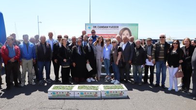 Tekirdağ Büyükşehir Belediyesi'nden üreticilere fide desteği