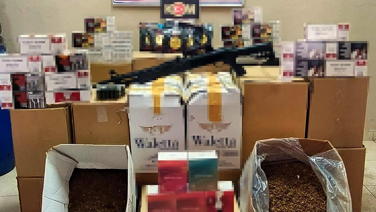 Tekirdağ'da 248 bin makaron ele geçirildi