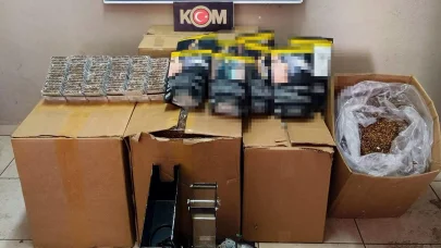 Tekirdağ'da kaçak sigara operasyonunda 3 gözaltı