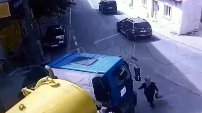 Tekirdağ'da vidanjörün çarptığı yaya öldü