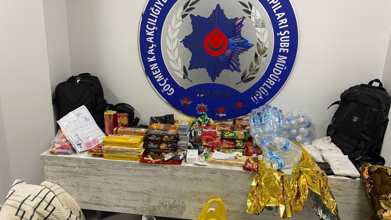 Yalova Ro-Ro Terminali’nden Fransa’ya kaçmak üzere TIR’da 3 şüpheli yakalandı