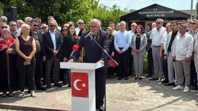 Muhtara bıçaklı saldırıya 5 ilçenin muhtarlarından ortak tepki