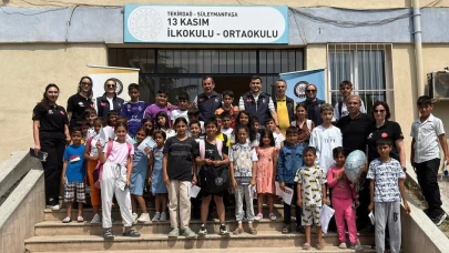 Tekirdağ Polisi’nden Anlamlı Karne Sürprizi