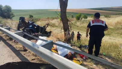 Edirne'de Feci Kaza! 2'si 5 Ölü, 1 Yaralı