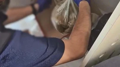 Ayakkabı kutusuna gizlenmiş 1 kilo uyuşturucu ele geçirildi; 3 tutuklama