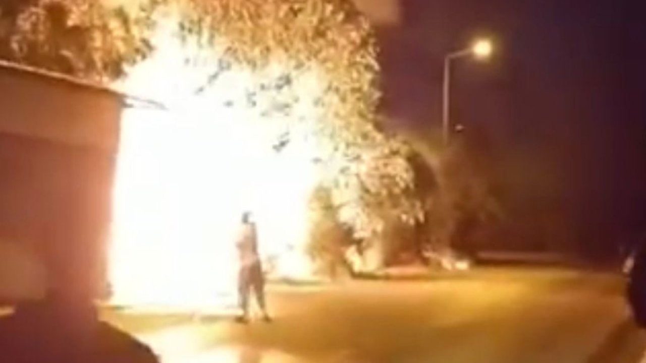 Baraka alev alev yandı