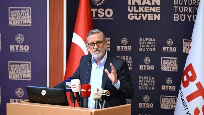 BTSO Başkanı Burkay: İş dünyasının önünü açacak projeleri üretmek zorundayız