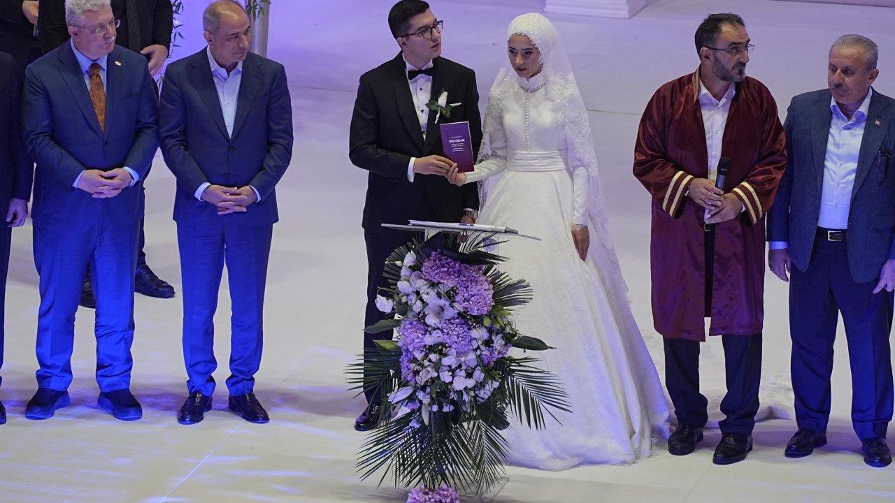 Bursa Cumhuriyet Başsavcısı Ramazan Solmaz'ın oğlu dünyaevine girdi