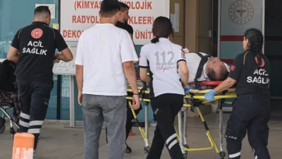 Bursa'da 2 otomobil çarpıştı; 2 yaralı