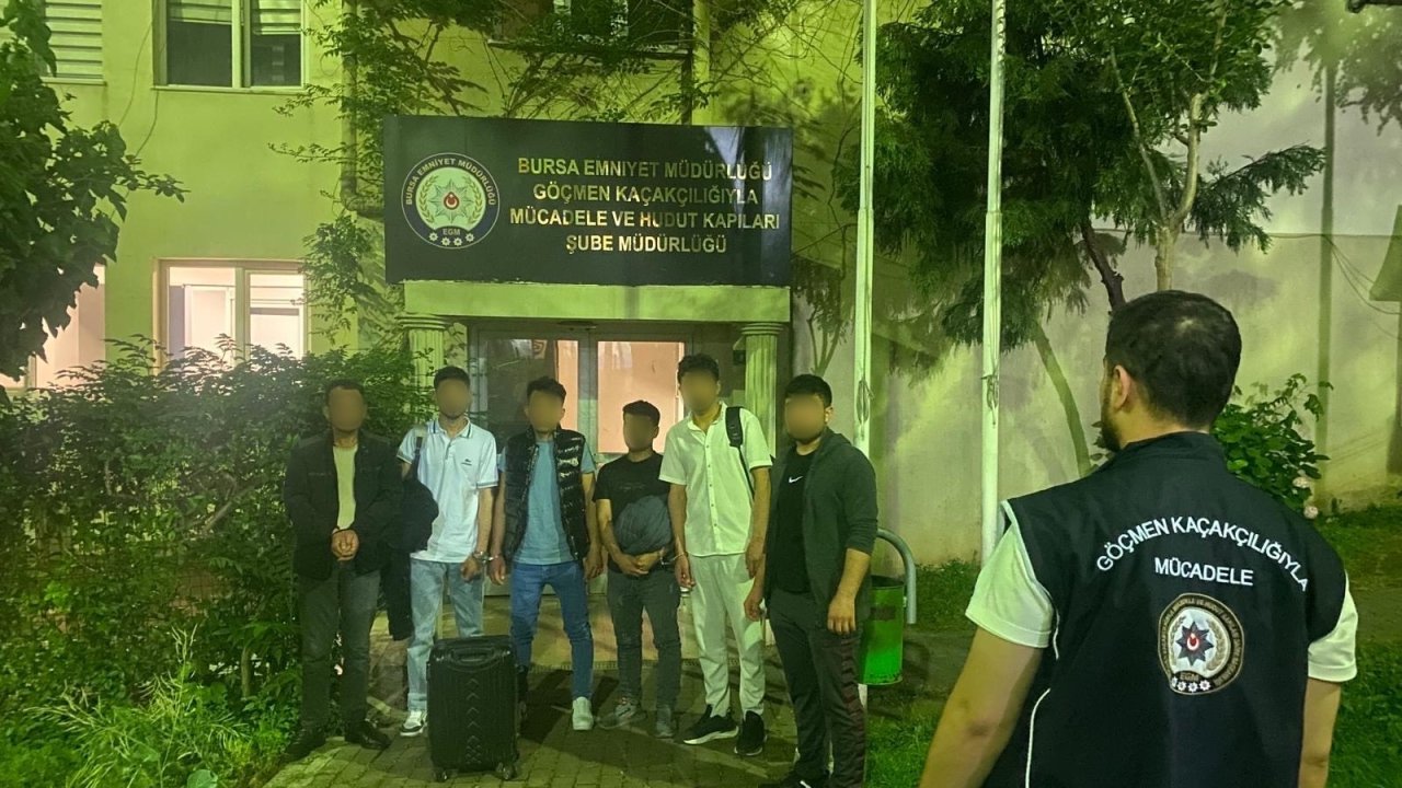 Bursa’da göçmen kaçakçılığı operasyonu; 1 tutuklama