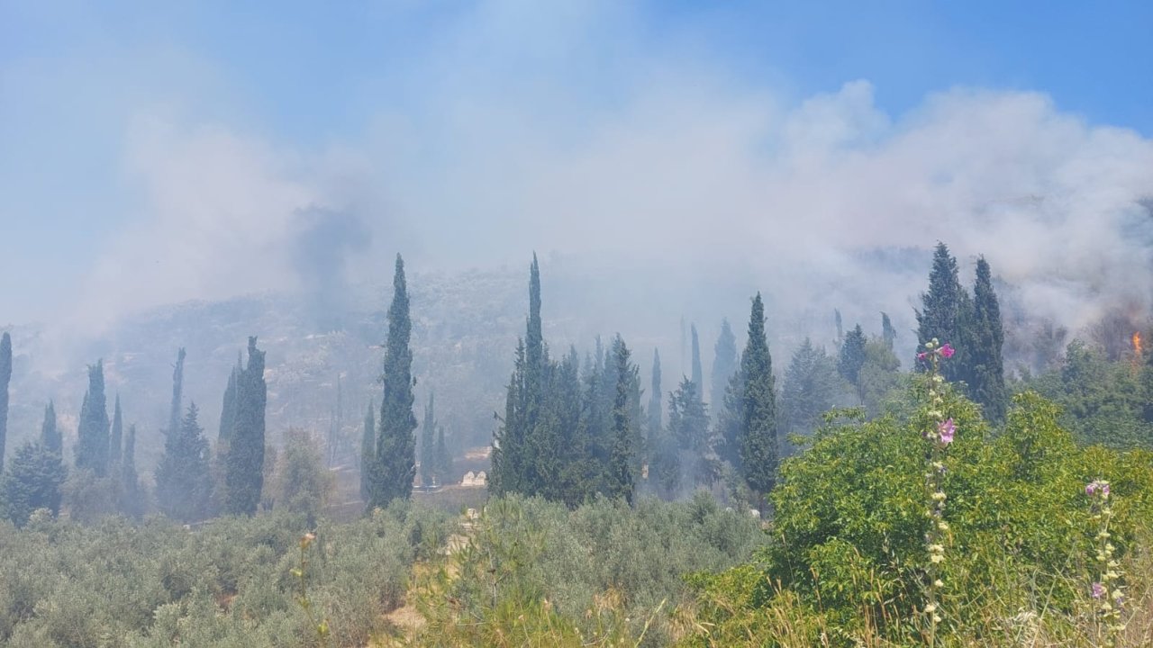 Bursa’da maki yangını