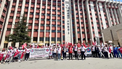 Edirne ve Tekirdağ'da kamu işçilerinden 'toplu iş sözleşmesi' açıklaması