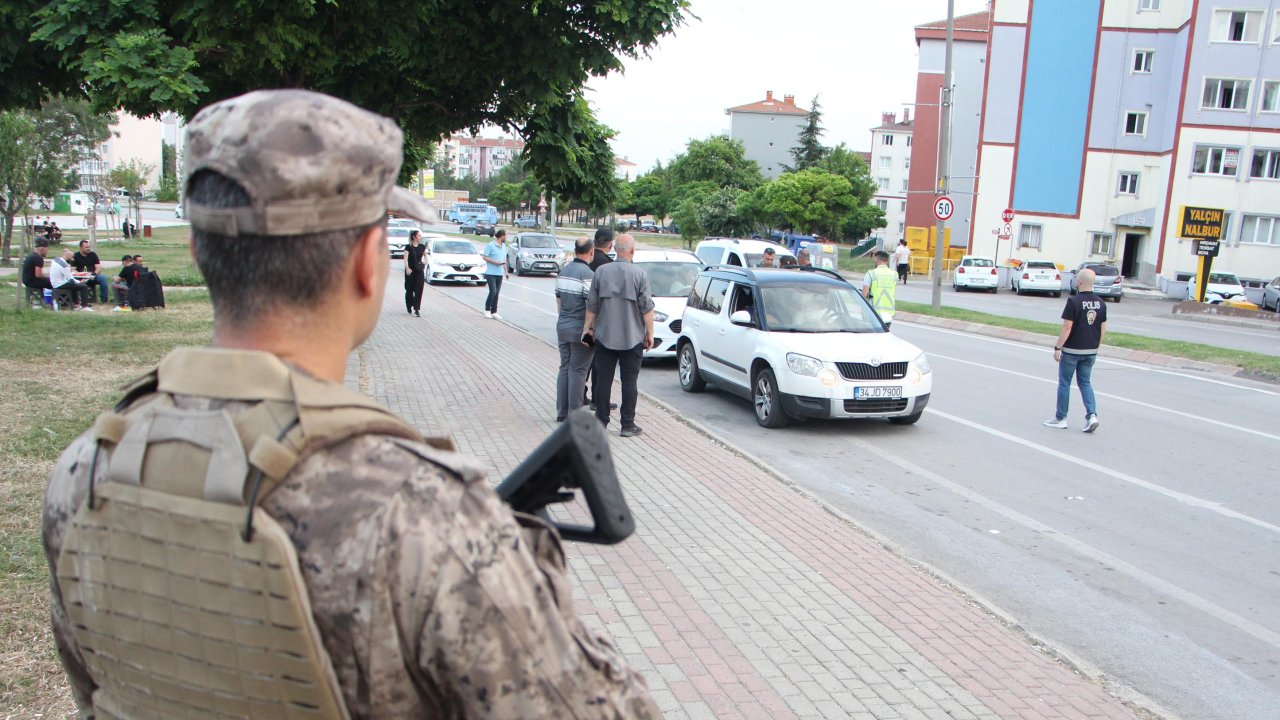 Edirne’de 205 polisle asayiş uygulaması