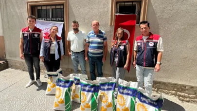Edirne'de ikinci ürün ayçiçeği ekimini için yüzde 75 hibeli tohum dağıtıldı