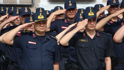 Edirne’de Jandarma Teşkilatı'nın kuruluş yıl dönümü törenle kutlandı