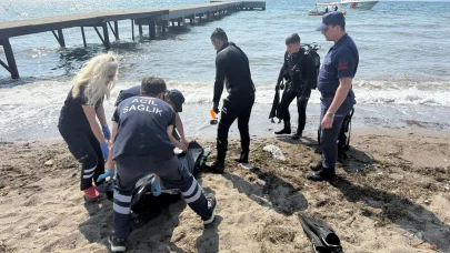 İskeleden denize atlayan Abdulhamit boğuldu, onu kurtarmak isteyen kişi son anda kurtarıldı