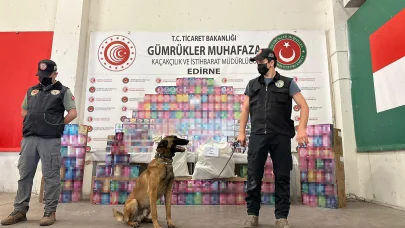 Kapıkule’de 29,5 kilo esrar ele geçirildi