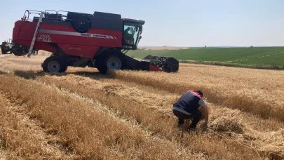 Keşan’da biçerdöver ve balya makinaları kontrol ediliyor