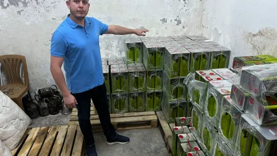 Kırkpınar'da kullanılacak 2 ton zeytinyağı, Sarayiçi Er Meydanı'na getirildi