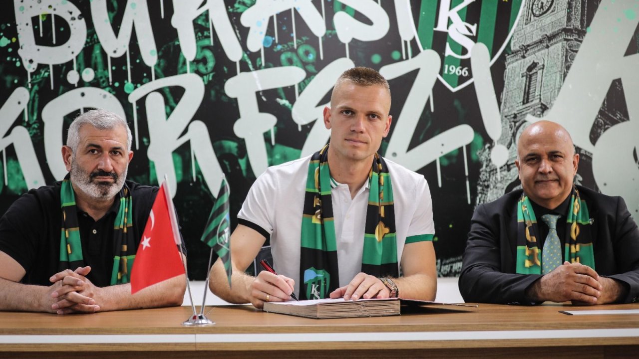 Kocaelispor, Jovanovic ile 2 yıllık sözleşme imzaladı