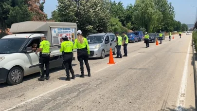 Polis ve jandarmadan ortak denetim: 11 sürücüye 42 bin TL ceza kesildi