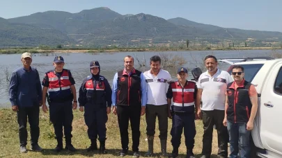 Sakarya Nehri’nde 300 Metre kaçak ağ ele geçirildi