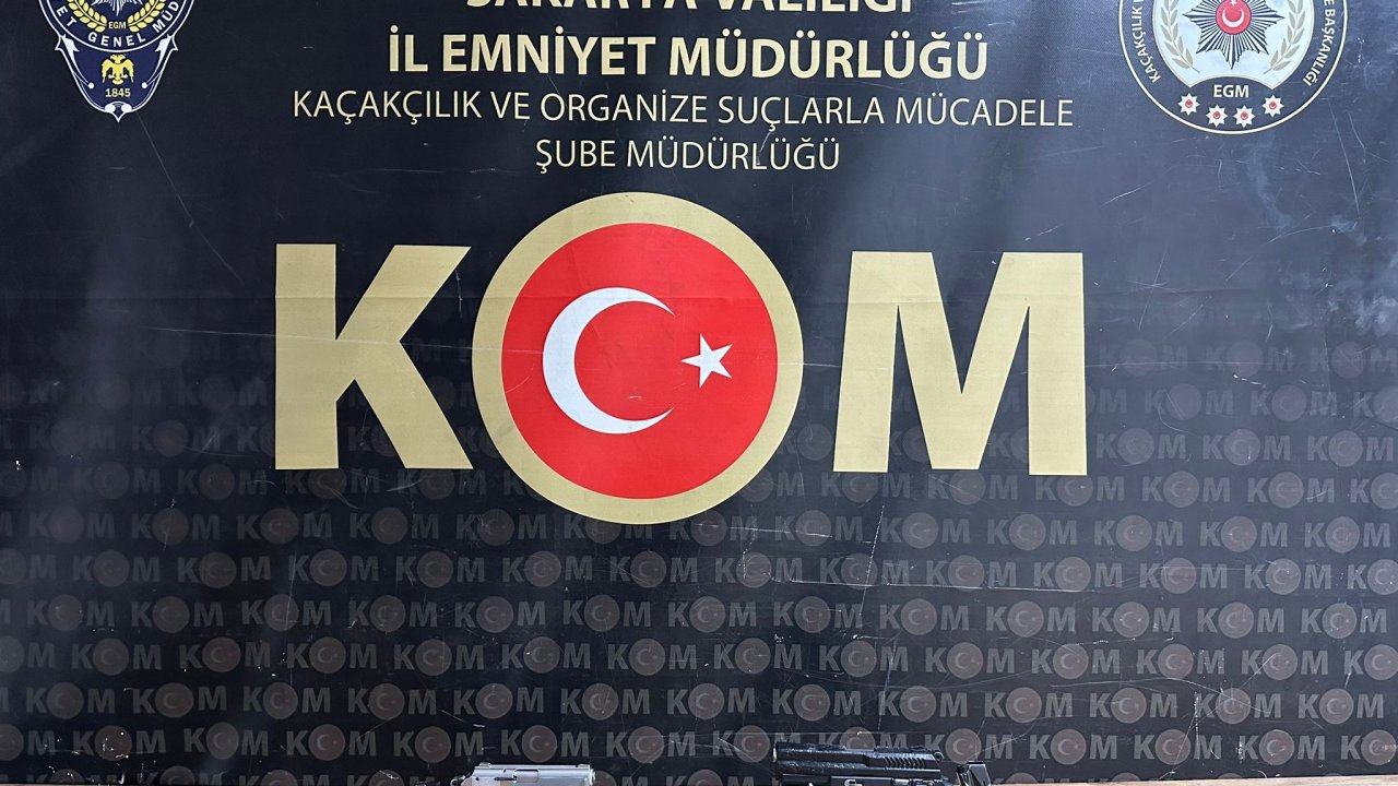 Sakarya’da silah kaçakçılığı operasyonu: 4 gözaltı