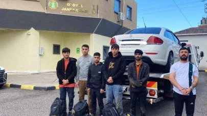 Tekirdağ'da 5 kaçak göçmen yakalandı