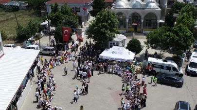 Tekirdağ’da 79 yıllık bayram geleneği sürdürüldü