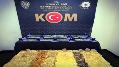 TIR'da 50 milyon TL değerinde kehribar ile pırlanta taşlı yüzükler ele geçirildi