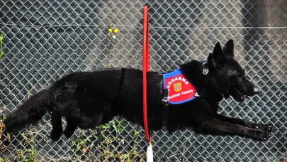 Yangın tespit köpeği 'Bronz', şüpheli yangınların aydınlatılmasına katkı sağlıyor