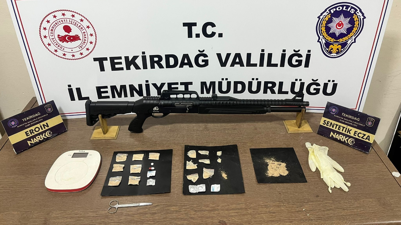 Tekirdağ’da Uyuşturucu Operasyonu: 7 Şüpheli Tutuklandı
