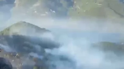 Balıkesir'deki orman yangını 2'nci gününde