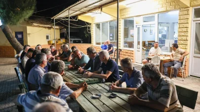 Başkan Alemdar yangından etkilenen mahalleleri ziyaret etti