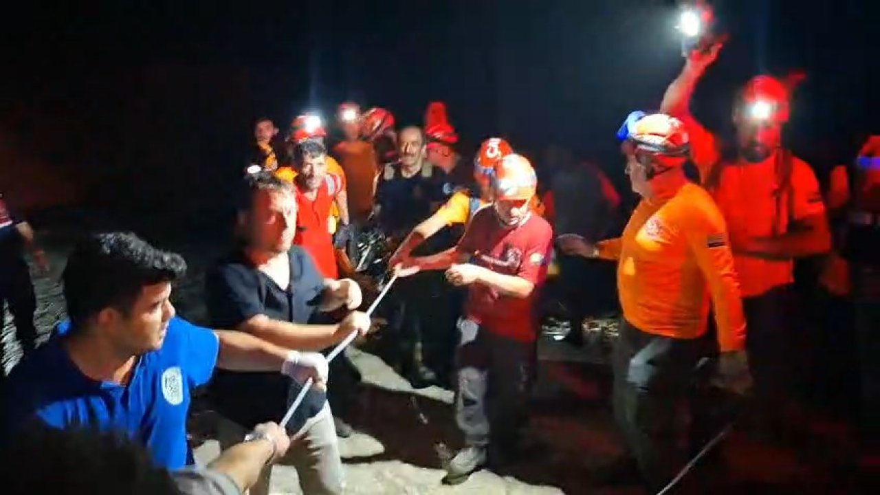 Bursa’daki yangın bölgesi dronla görüntülendi; 1 ölü, 2 yaralı